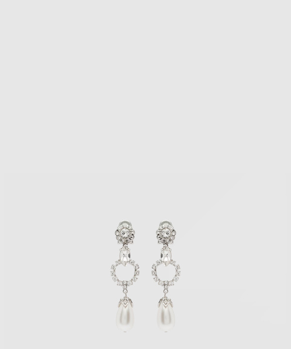 모조 크리스털 귀걸이 5JO372