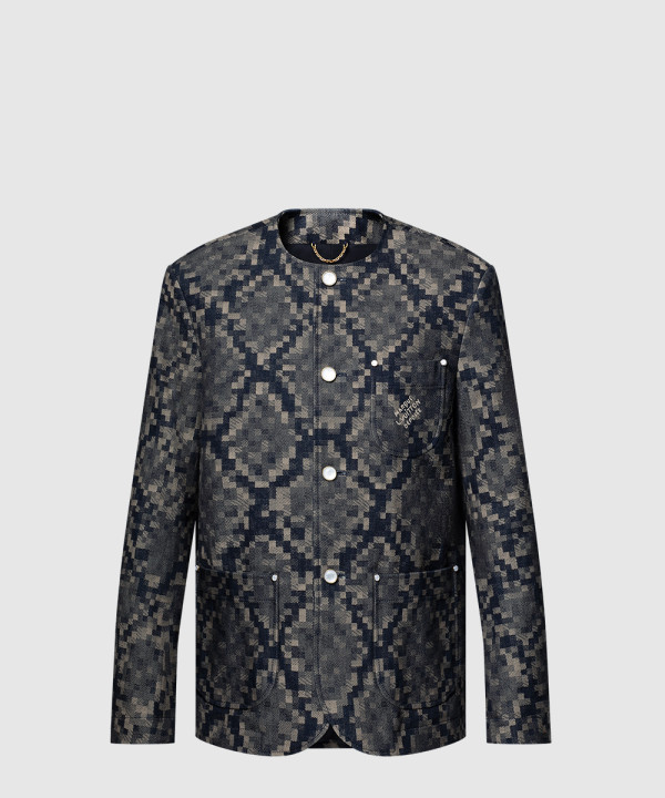 그래픽 칼라리스 데님 재킷