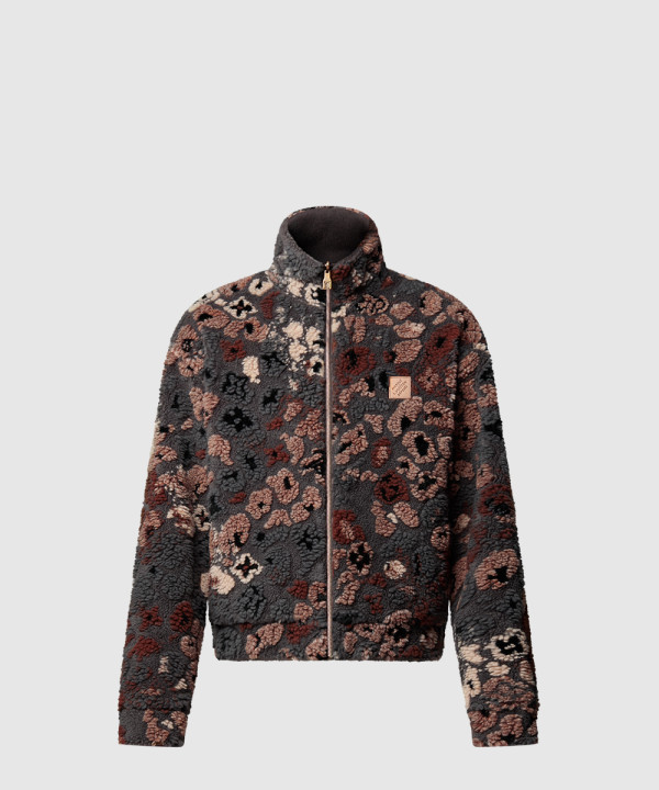 리버서블 플리스 블루종