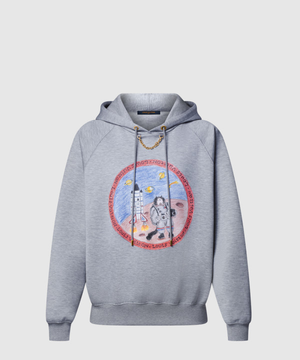 캣 스탬프 후디