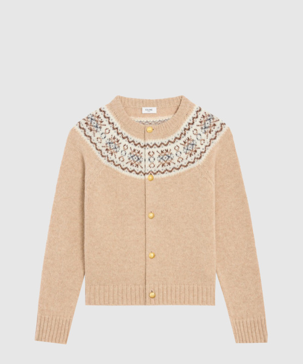 가디건 트리옹프 페어 아일 울