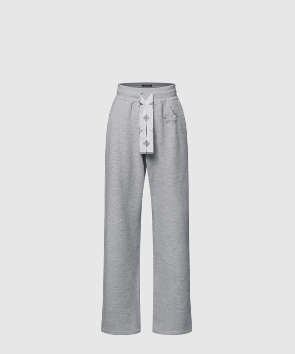 모노그램 액센트 조깅 팬츠